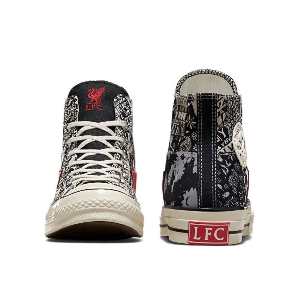 Liverpool F.C. x Chuck 70 High Youll Never Walk Alone-A05964C Men 6 / Women 8 - Picture 4 of 5